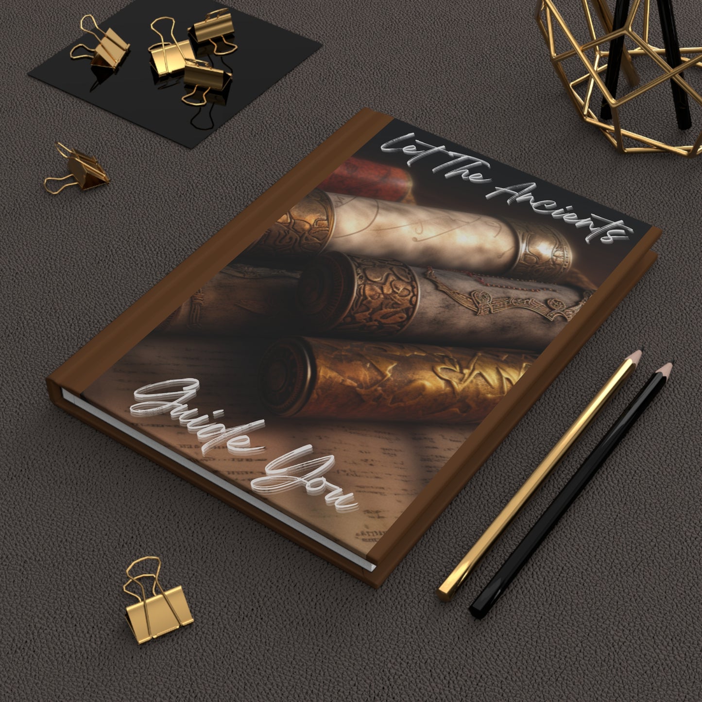 Wisdom Unveiled: Custom Hardcover Journal Matte for Ancient Wisdom Awareness - B&N: Human Eco-Solutions