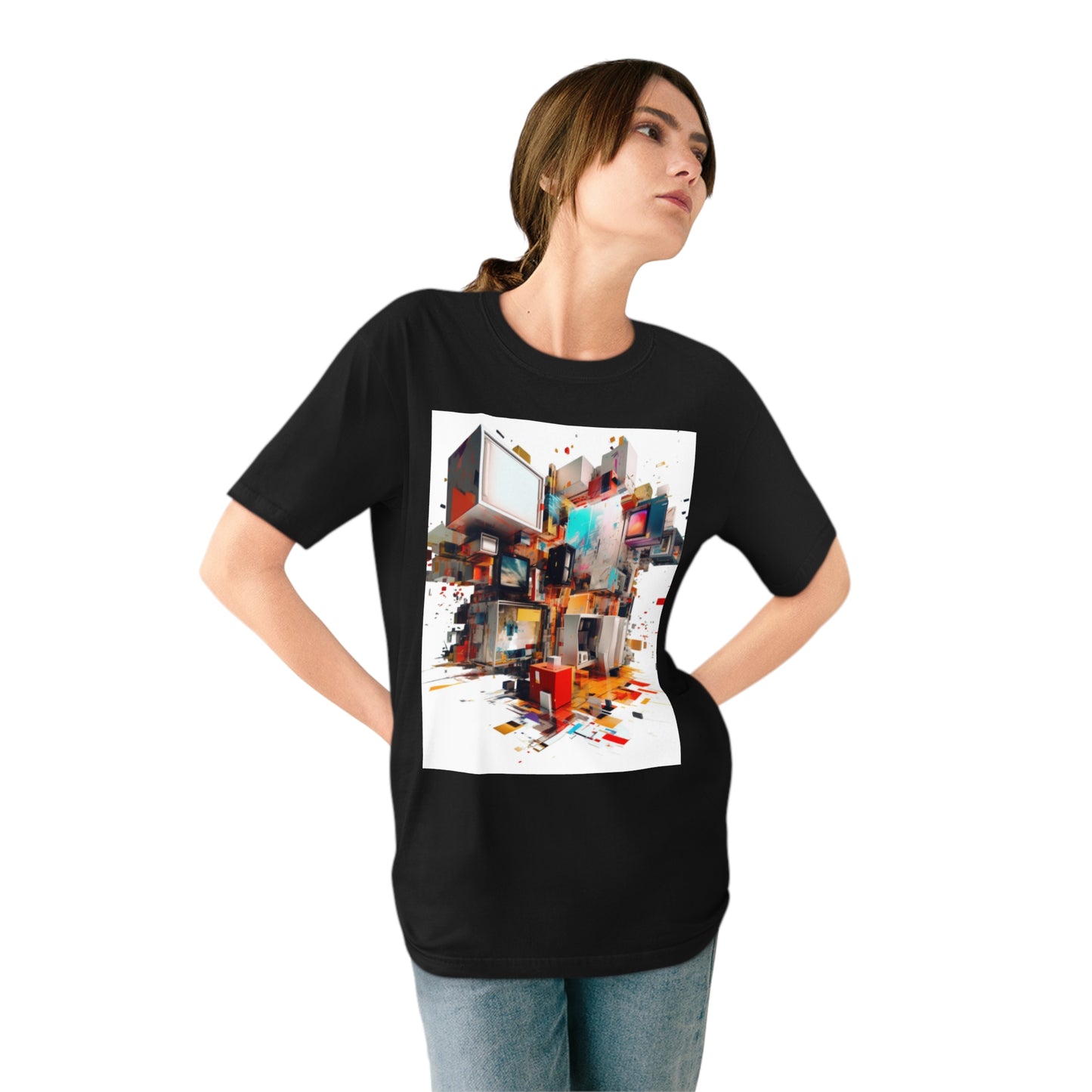 Conscious Overconsumption Organic Staple T-Shirt - Wear Your Message - B&N: Human Eco-Solutions