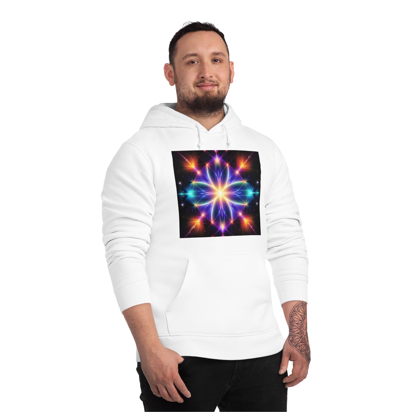 Cosmic Vibration Unisex Percussion Hoodie - Embrace Celestial Style - B&N: Human Eco-Solutions