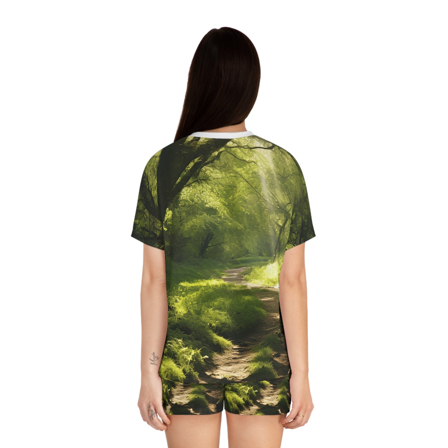 Women's Short Pajama Set - B&N: Human Eco-Solutions