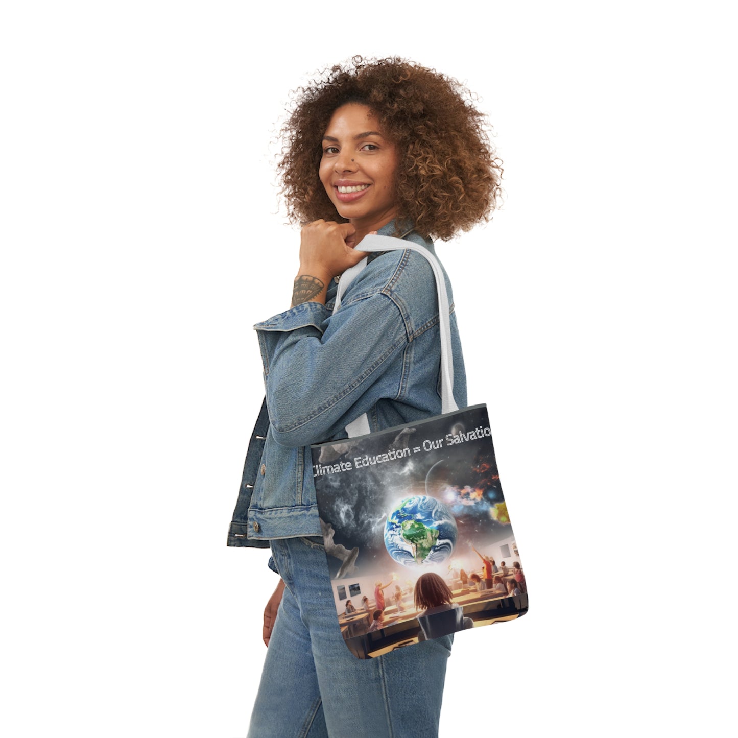 Climate Education Tote Bag - Spread Awareness with Style - B&N: Human Eco-Solutions