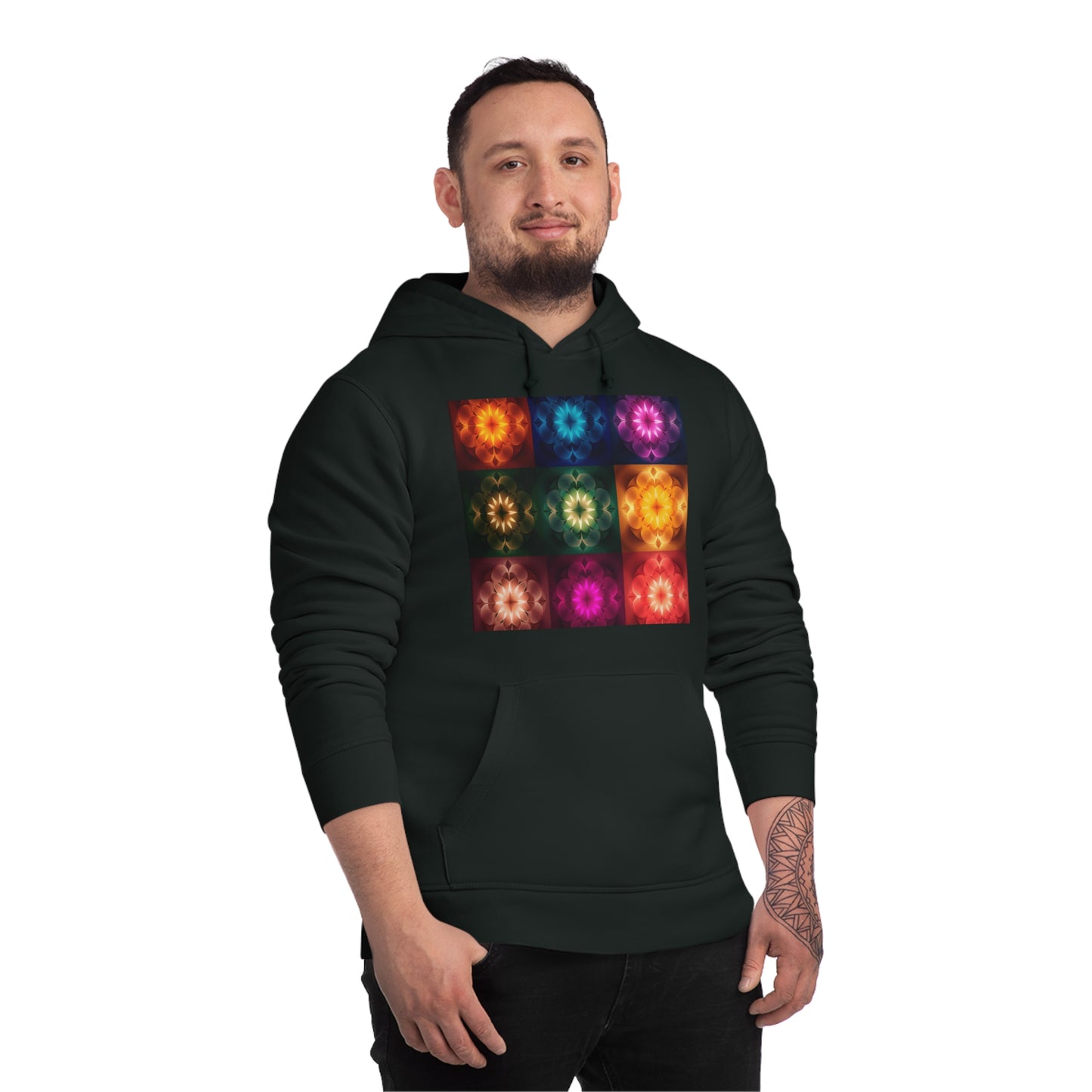 Chakra Harmony Unisex Drummer Hoodie - Embrace Rhythmic Balance - B&N: Human Eco-Solutions