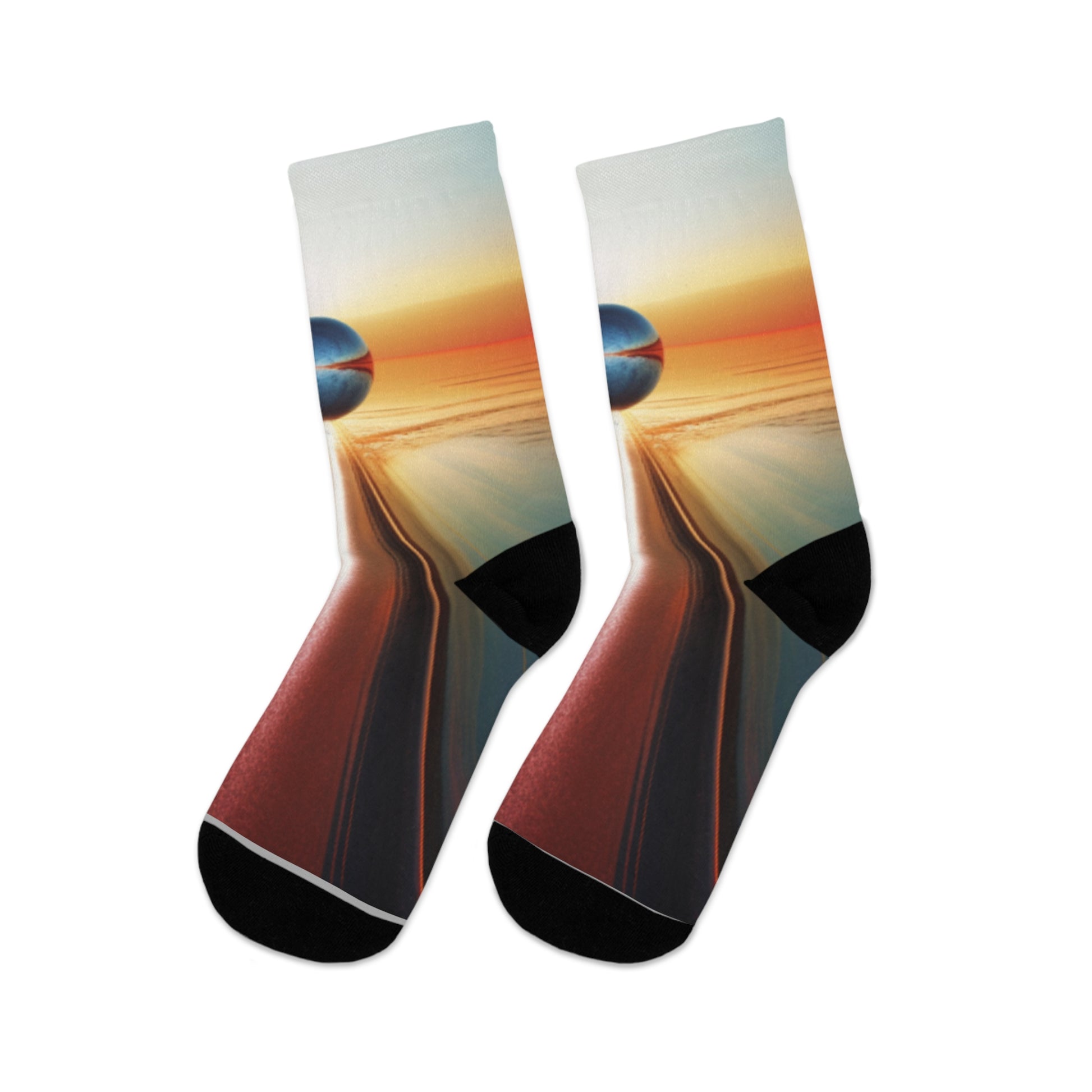 Journey of Self-Discovery Recycled Poly Socks - Step into Sustainable Style - B&N: Human Eco-Solutions