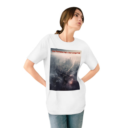 Air Pollution Awareness Organic Staple T-Shirt - Breathe for Change - B&N: Human Eco-Solutions