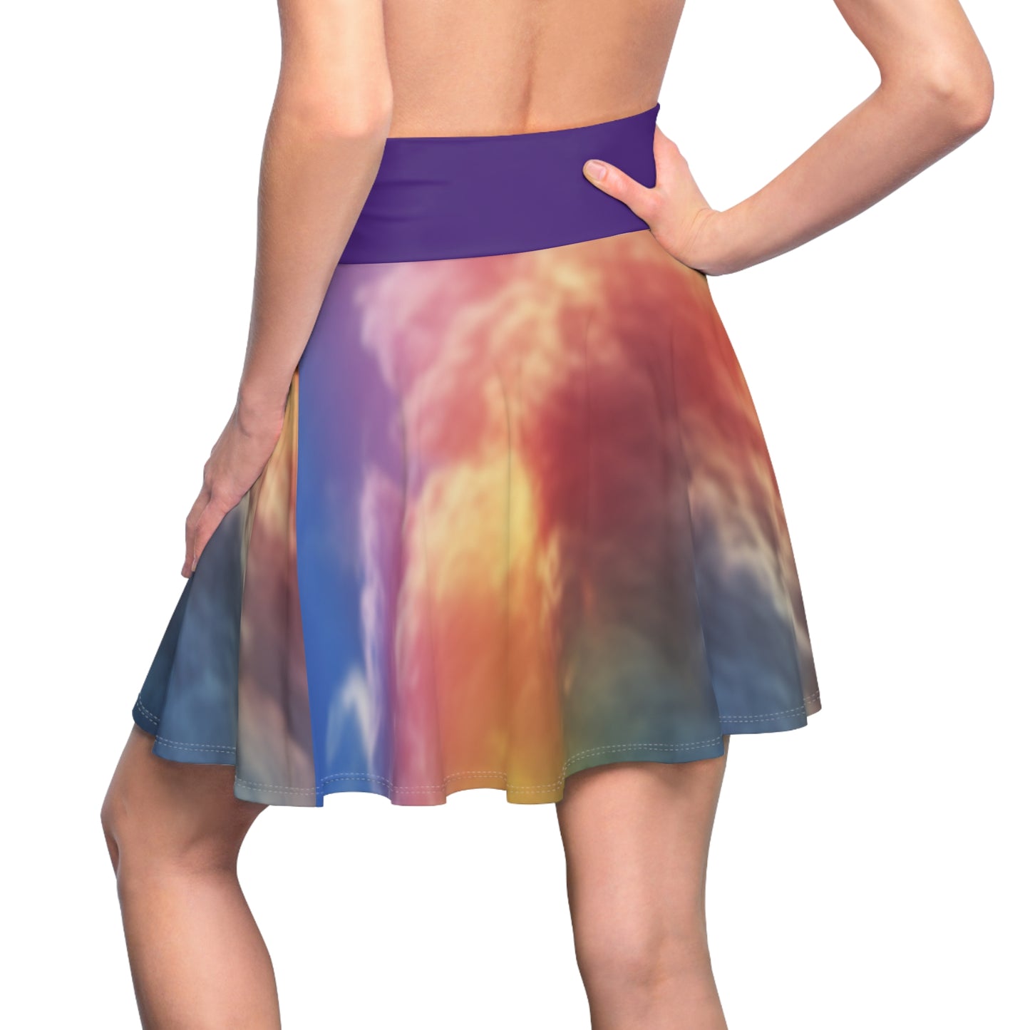 Manifestation Inspired Women's Skater Skirt - Embrace Creative Freedom - B&N: Human Eco-Solutions