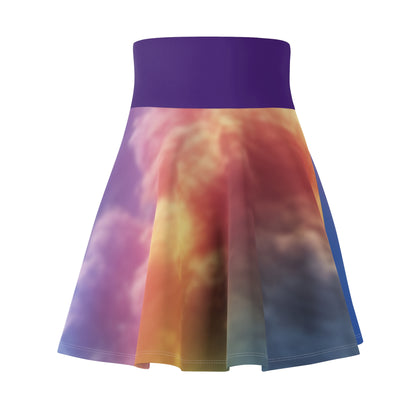 Manifestation Inspired Women's Skater Skirt - Embrace Creative Freedom - B&N: Human Eco-Solutions