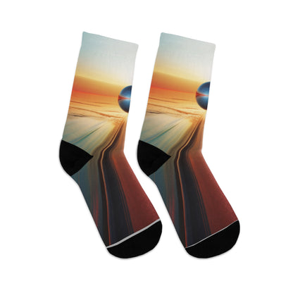 Journey of Self-Discovery Recycled Poly Socks - Step into Sustainable Style - B&N: Human Eco-Solutions