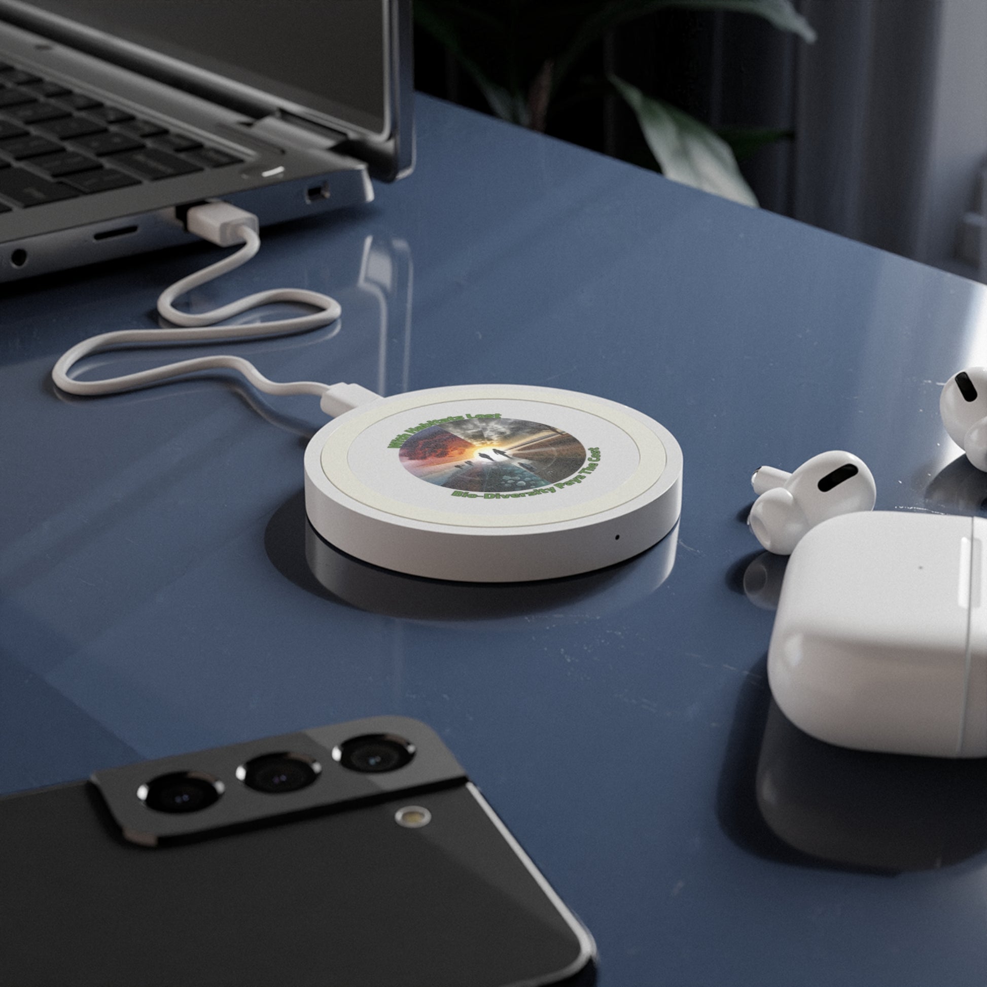 Quake Wireless Charging Pad - Power Up with a Purpose - B&N: Human Eco-Solutions