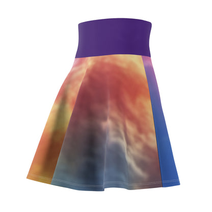 Manifestation Inspired Women's Skater Skirt - Embrace Creative Freedom - B&N: Human Eco-Solutions