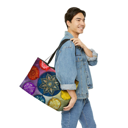 Spiritual Journeys: Customizable Weekender Tote Bag for Centered Well-Being - B&N: Human Eco-Solutions