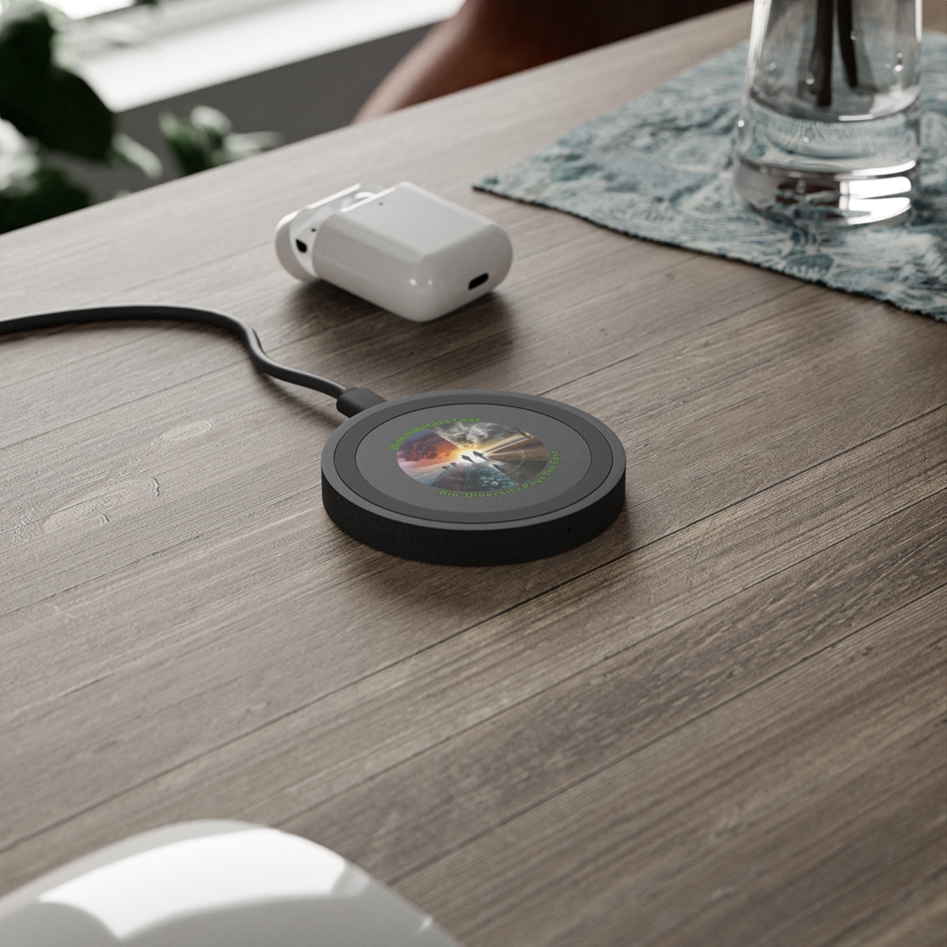 Quake Wireless Charging Pad - Power Up with a Purpose - B&N: Human Eco-Solutions