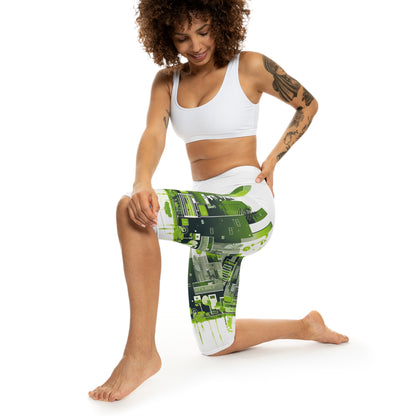 Sustainable Style: Customizable Women's Capri Leggings for an Active Lifestyle - B&N: Human Eco-Solutions