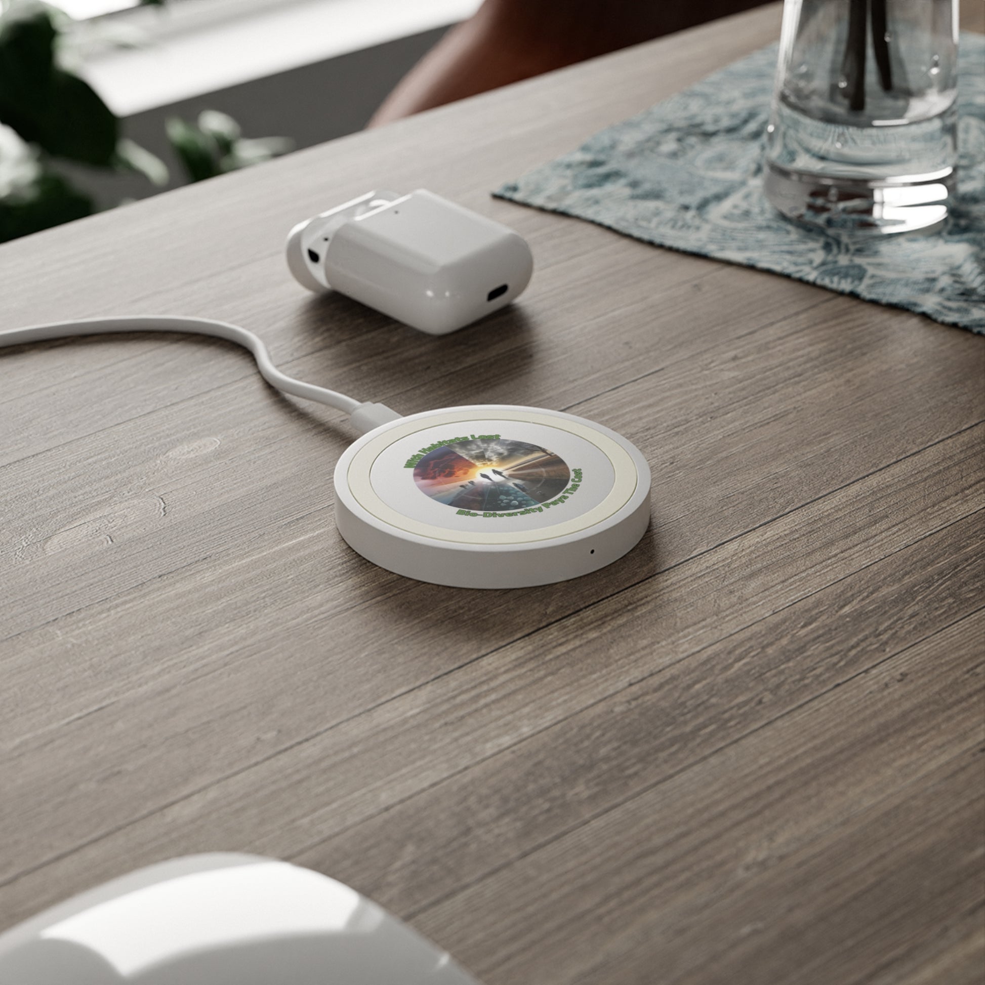 Quake Wireless Charging Pad - Power Up with a Purpose - B&N: Human Eco-Solutions