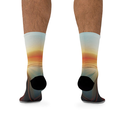 Journey of Self-Discovery Recycled Poly Socks - Step into Sustainable Style - B&N: Human Eco-Solutions