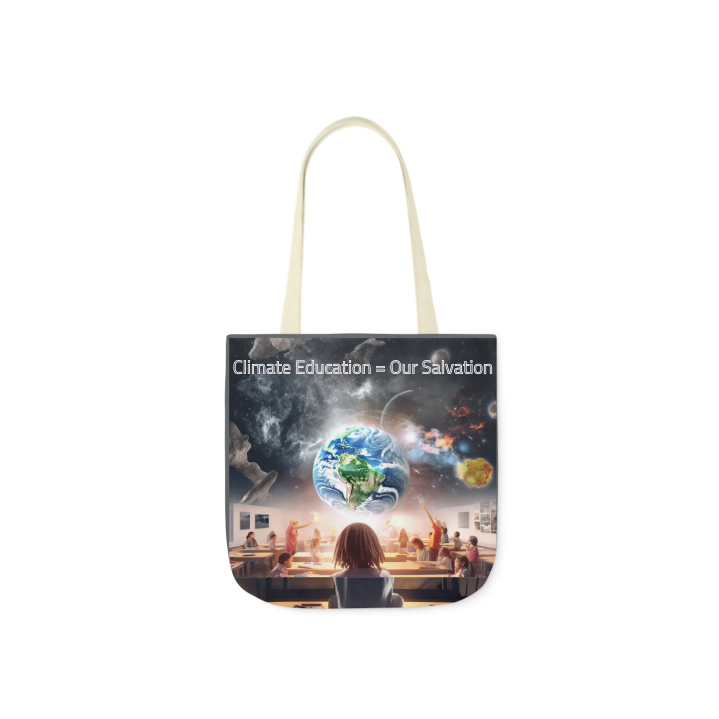 Climate Education Tote Bag - Spread Awareness with Style - B&N: Human Eco-Solutions