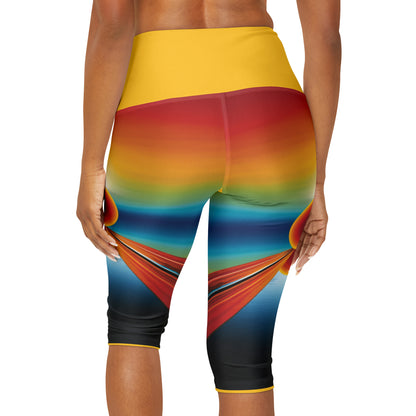 Embark on a Soulful Journey with our Self-Discovery Yoga Capri Leggings - B&N: Human Eco-Solutions