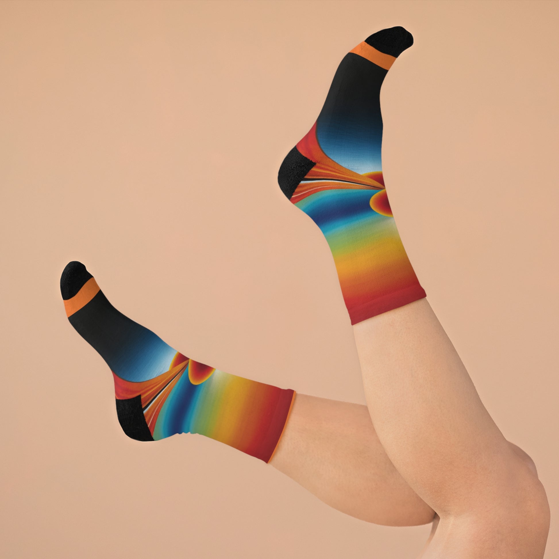 Eco Chic Recycled Poly Socks - Stride with Sustainable Panache - B&N: Human Eco-Solutions