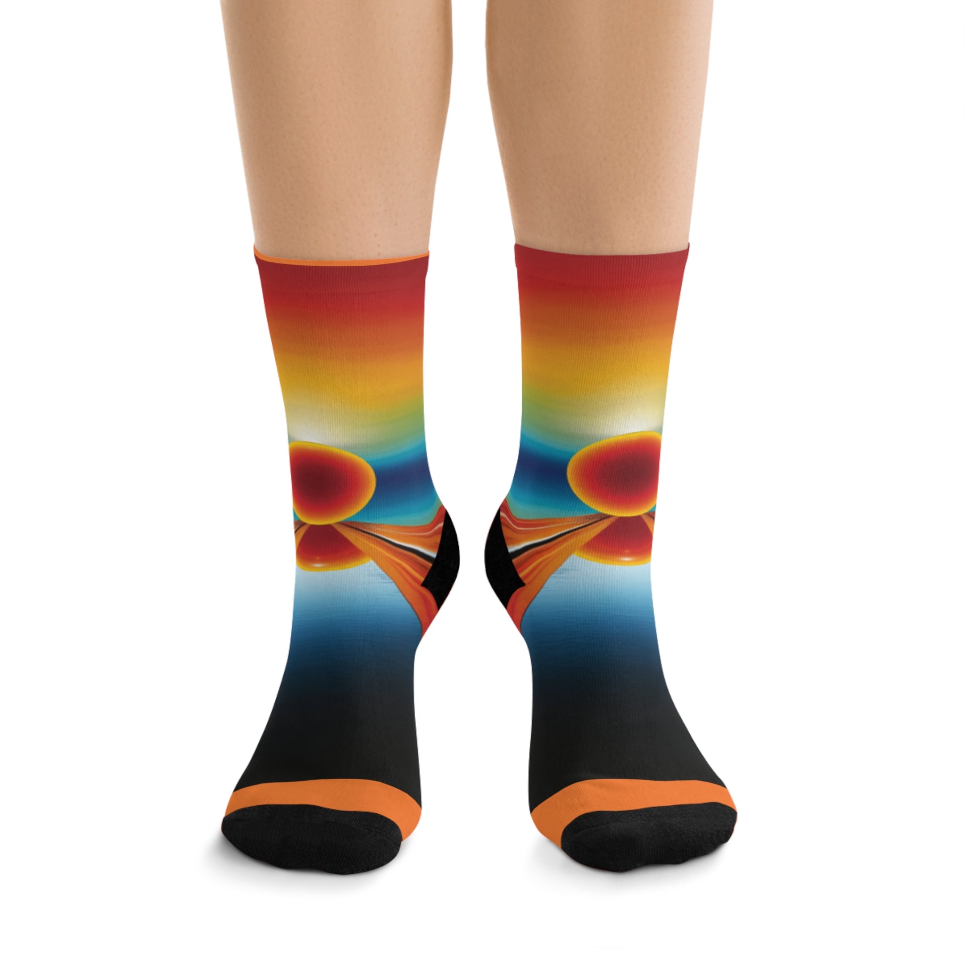 Eco Chic Recycled Poly Socks - Stride with Sustainable Panache - B&N: Human Eco-Solutions