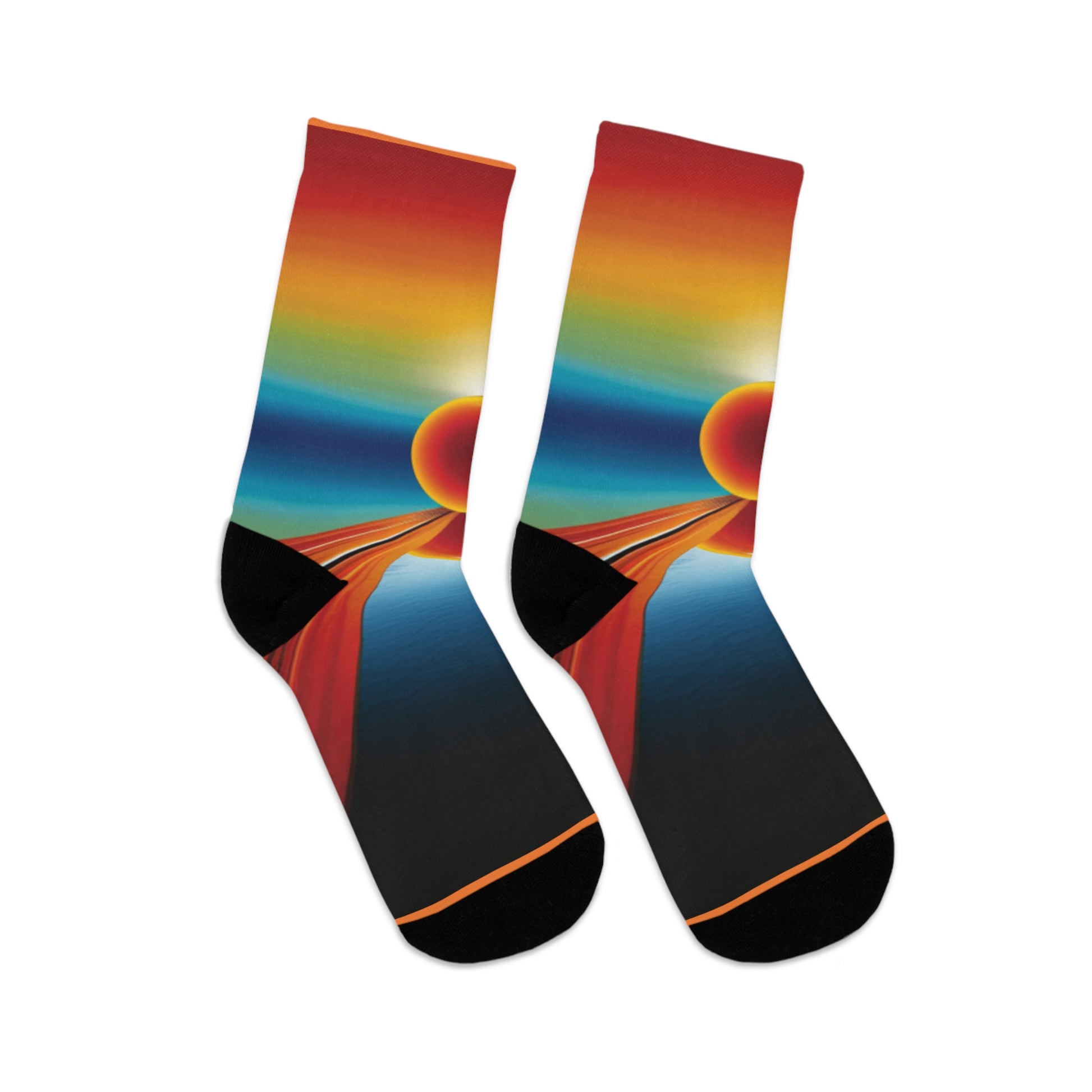 Eco Chic Recycled Poly Socks - Stride with Sustainable Panache - B&N: Human Eco-Solutions