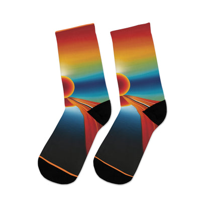 Eco Chic Recycled Poly Socks - Stride with Sustainable Panache - B&N: Human Eco-Solutions