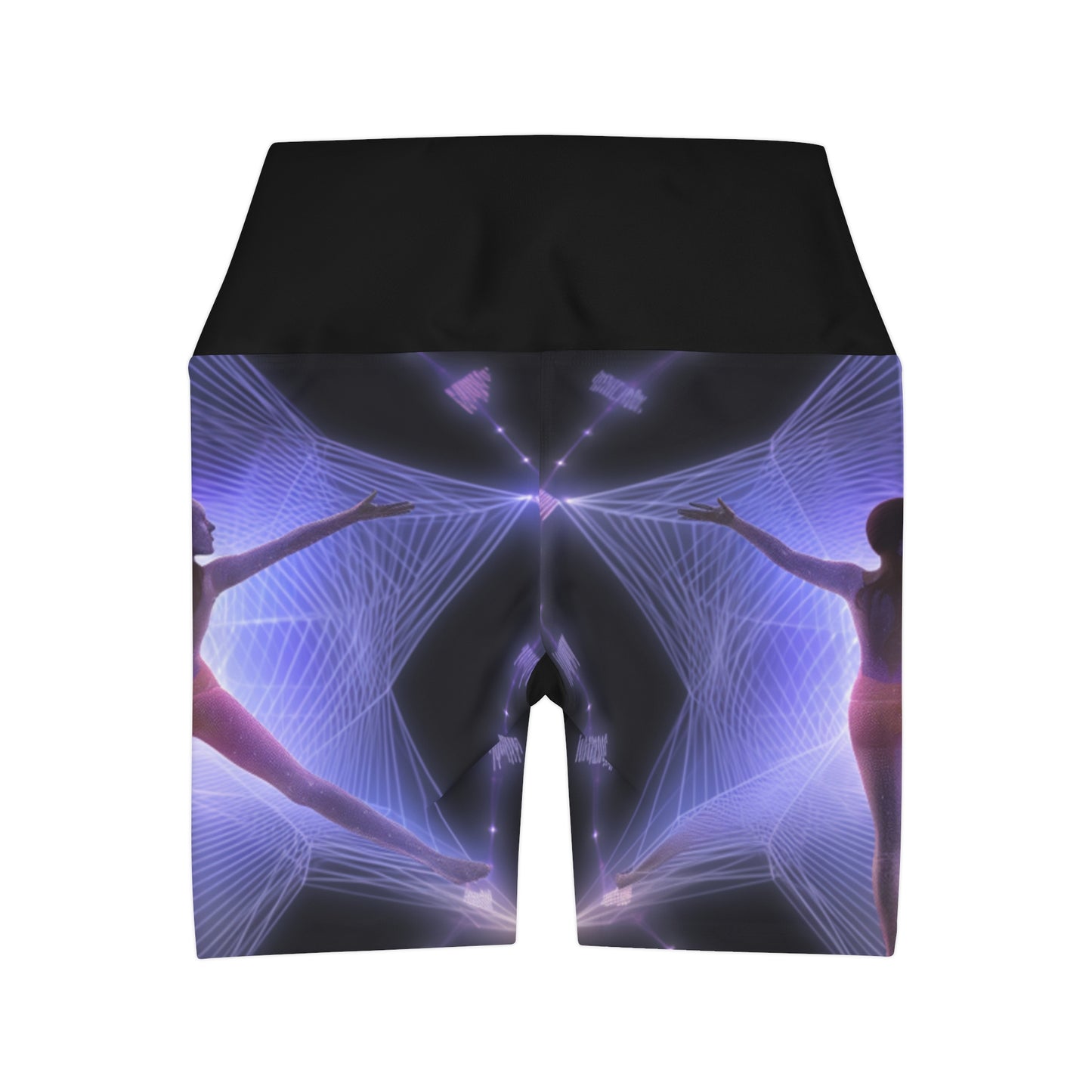 Mind-Body Connection High-Waisted Yoga Shorts - Embrace Harmony in Style - B&N: Human Eco-Solutions